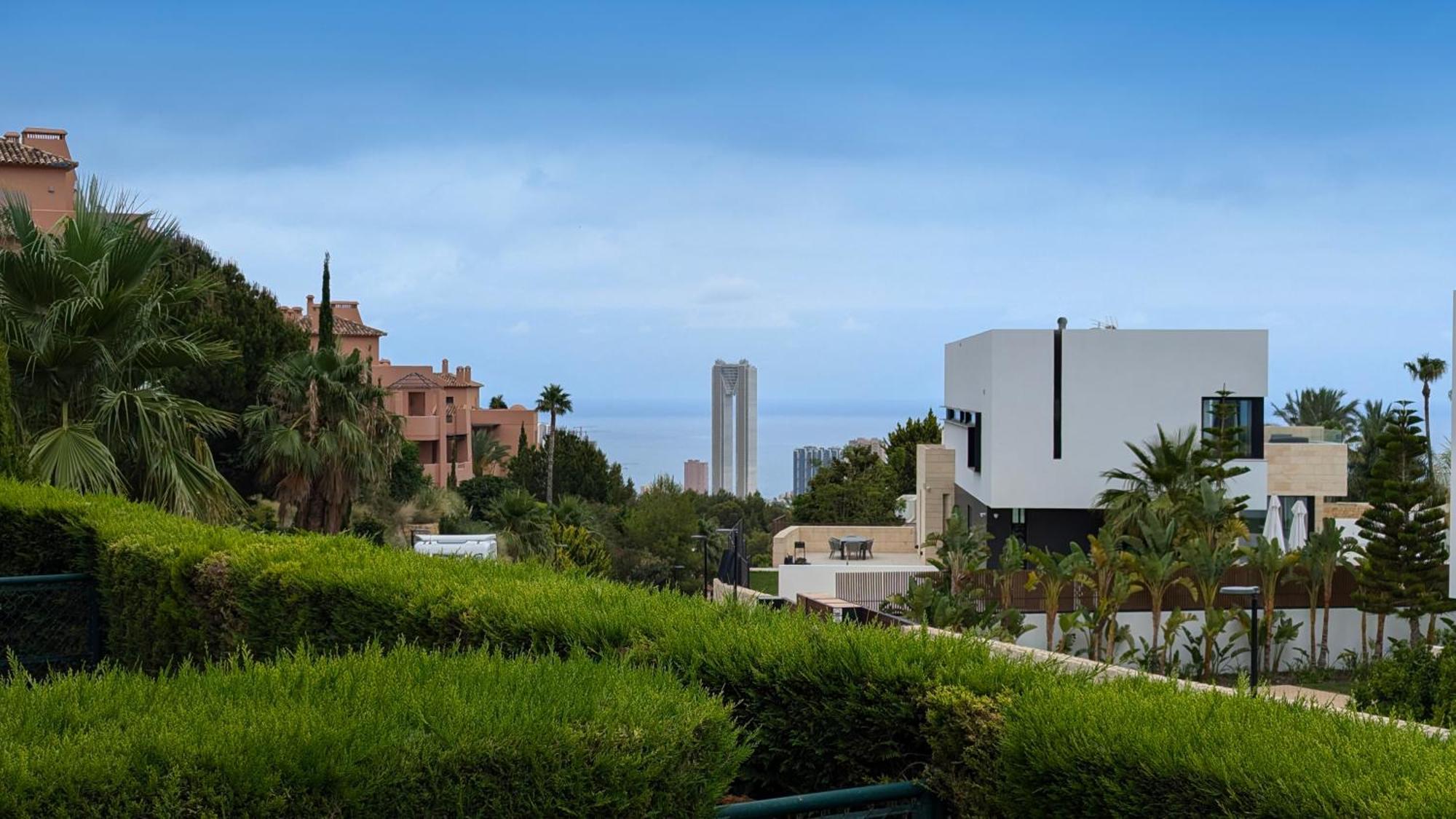 Los Altos Sea View Apartment Финестрат Екстериор снимка